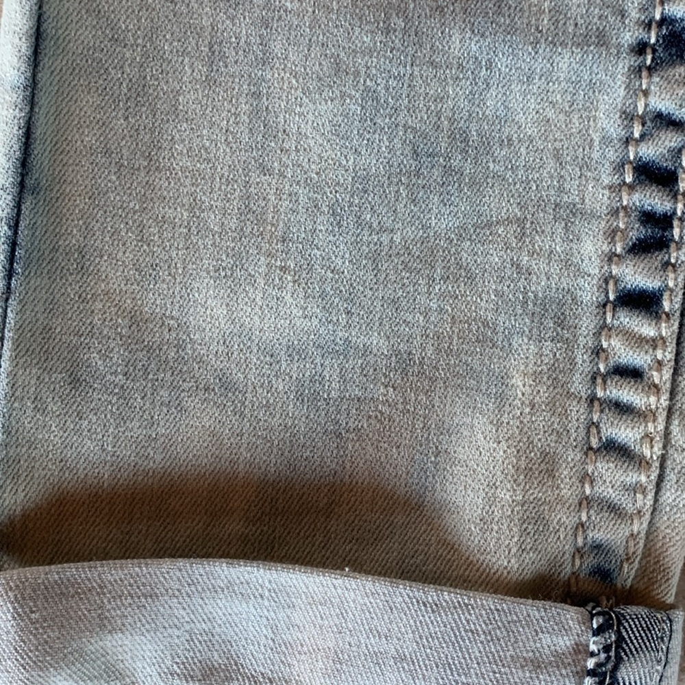 New Rue21 womens light wash distressed jeans juniors size 5/6 beachy coastal - Picture 14 of 15